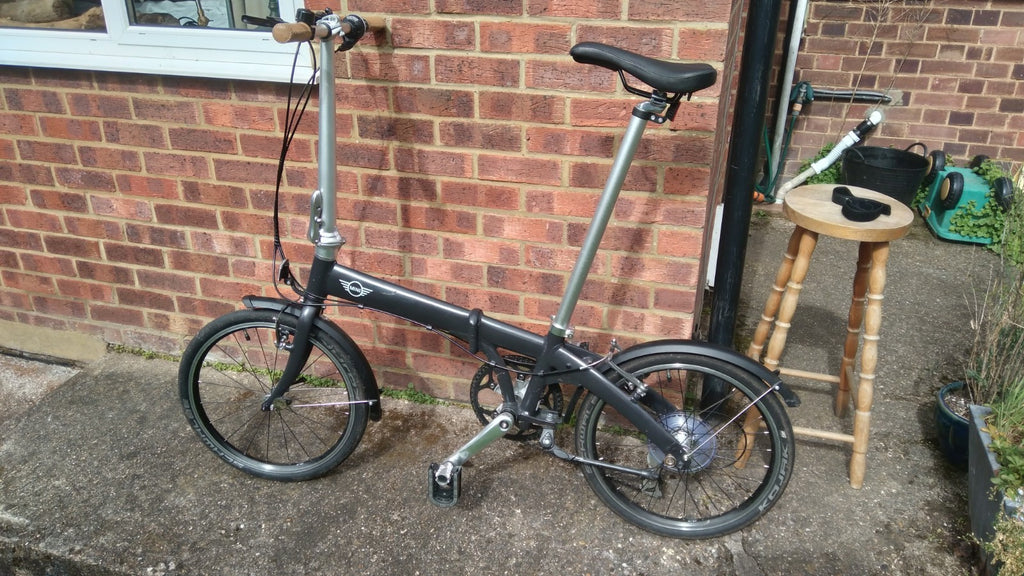 Mini/BMW folding bike, very good condition, super high quality build and parts.