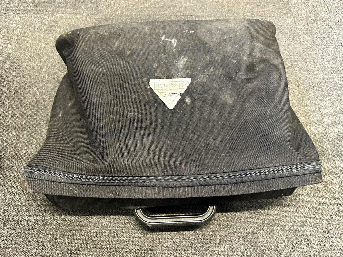 Brompton Black Cordura Canvas bag, Brompton clip on - Adjustable Strap - read!
