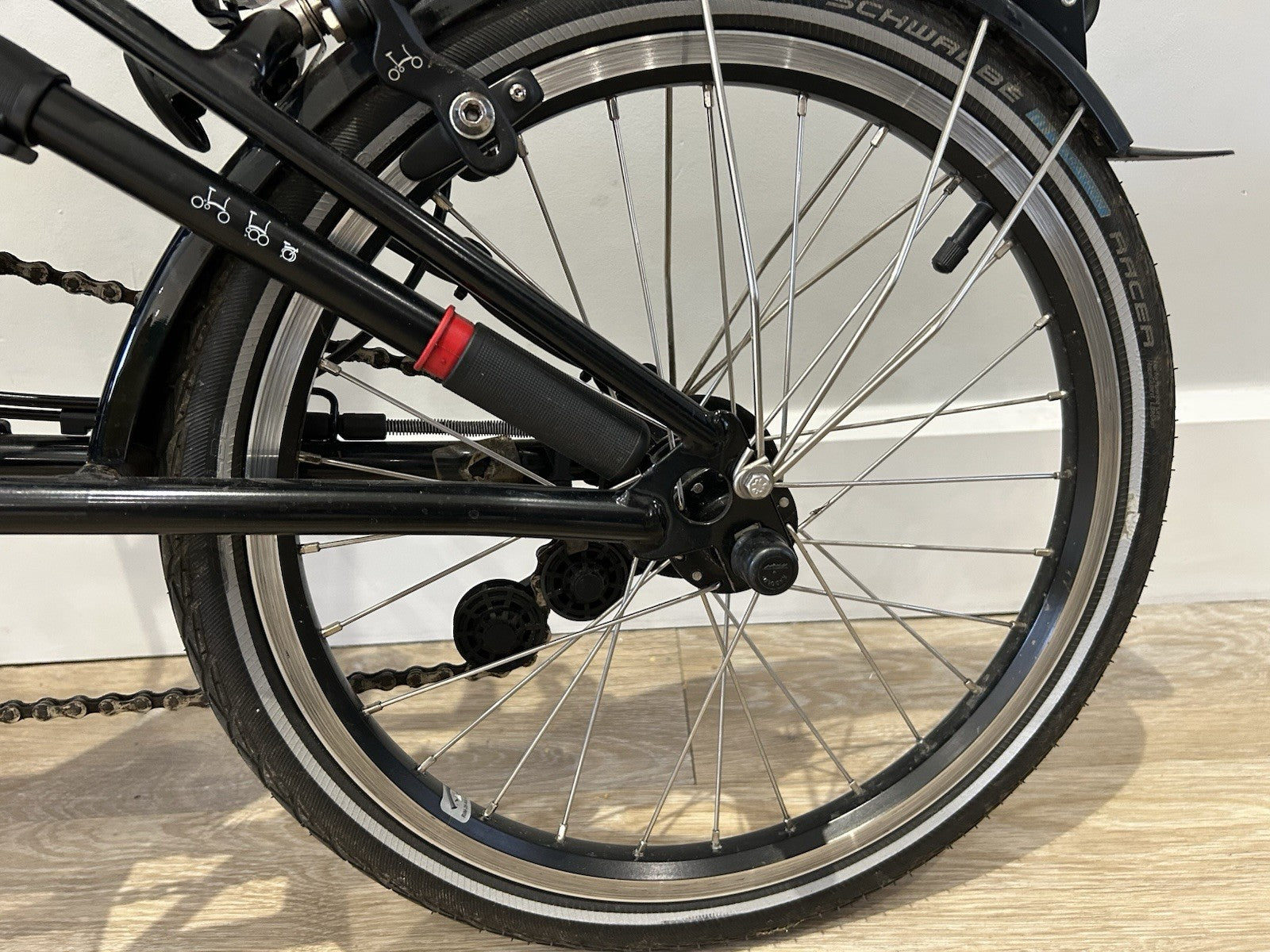 Brompton  H2L (2021) — Bolt Blue Lacquer