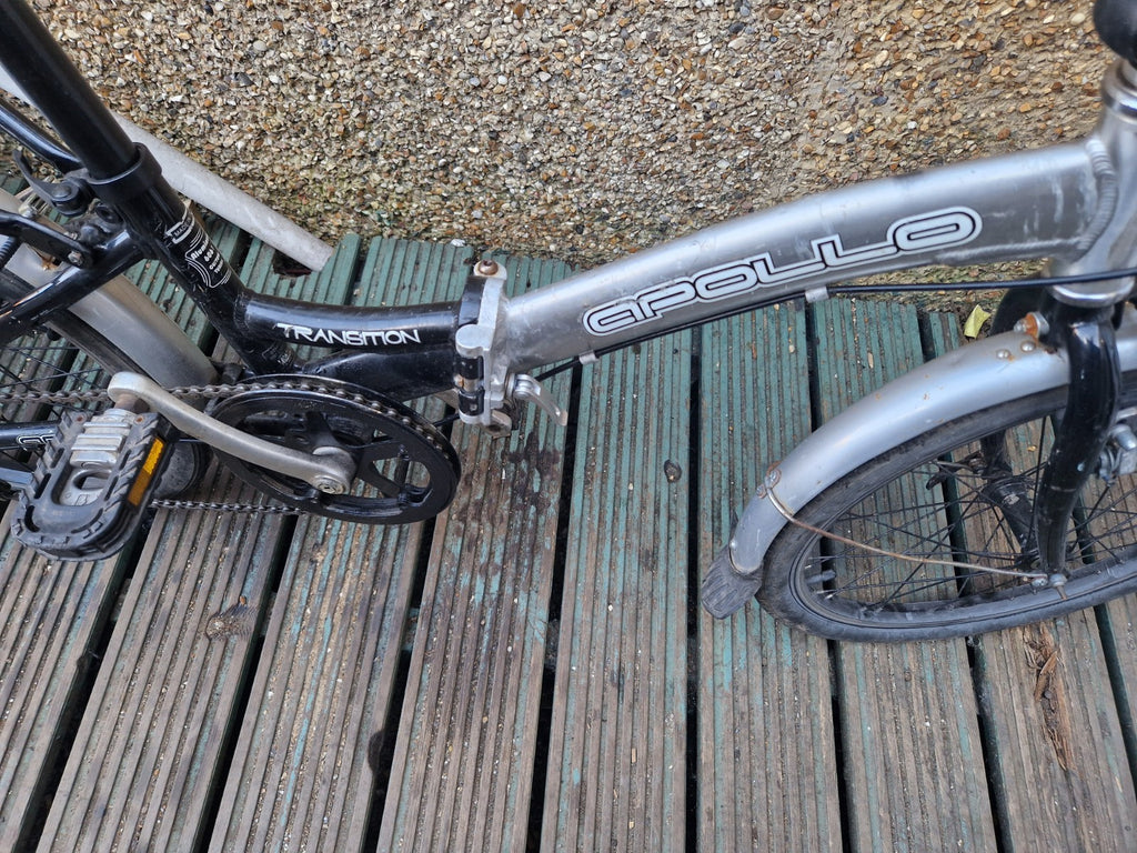 Apollo Transition Folding Bike.  20" Wheels.