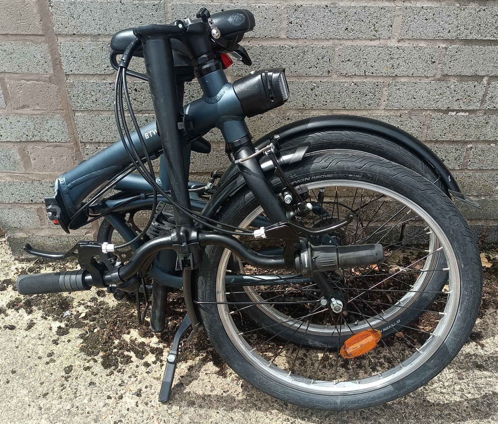 BTWIN Fold 500 Folding Bike Decathlon Commuter Bicycle