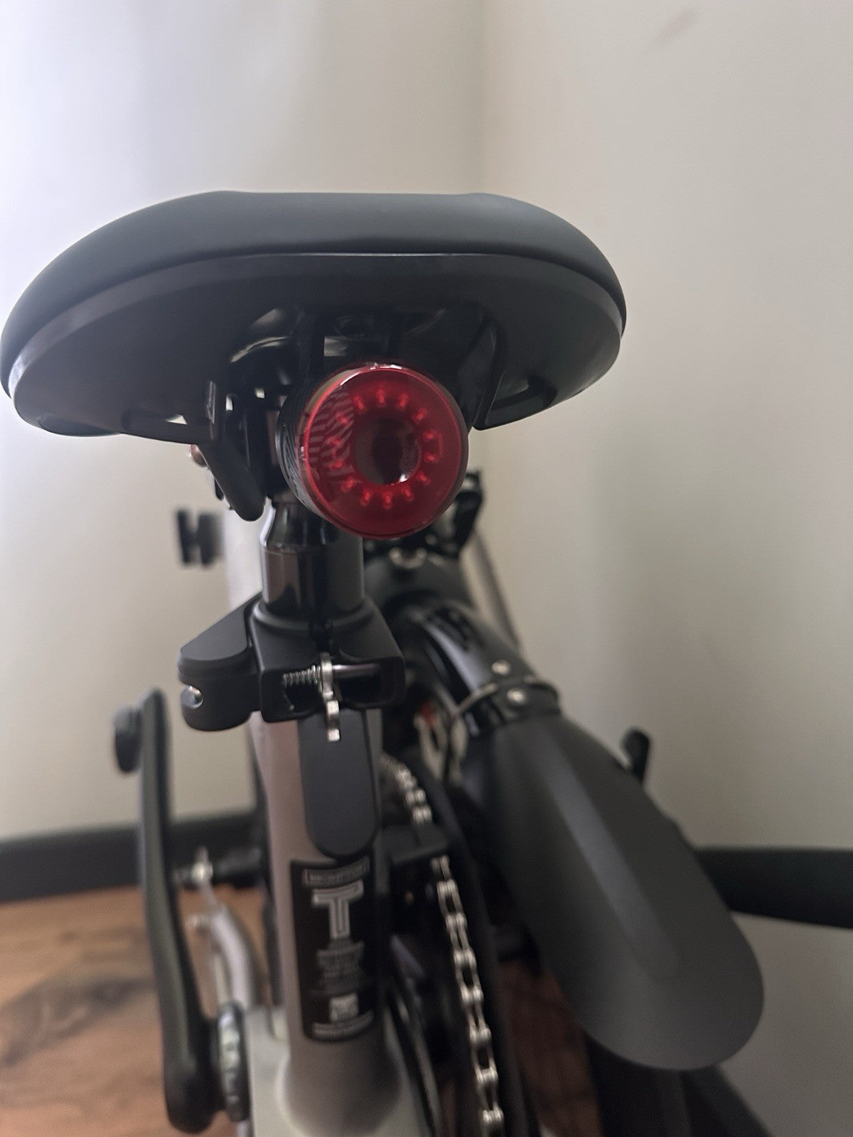 BRAND NEW Brompton T-Line Folding Bike with Quad Lock phone holder and lights