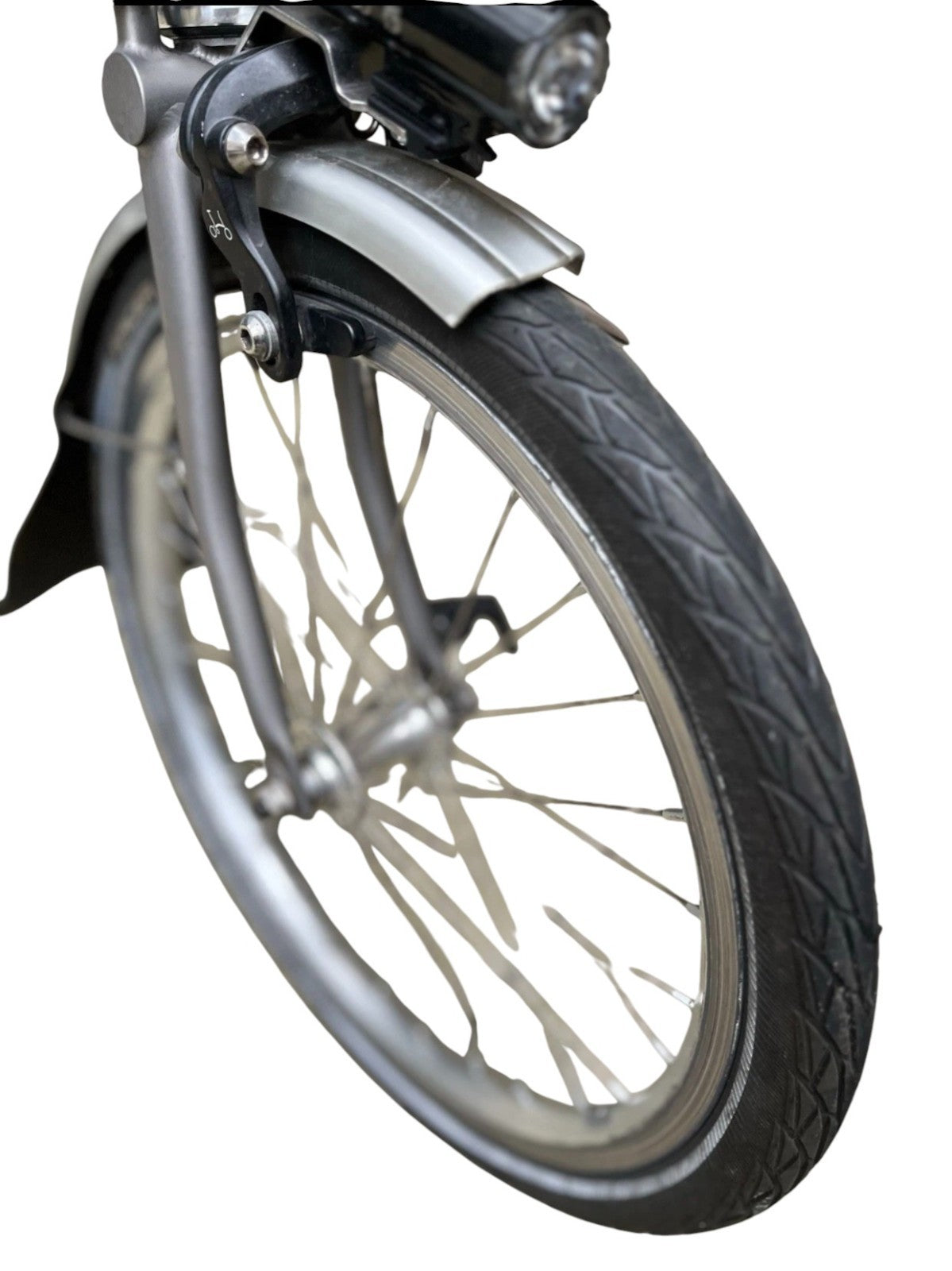 Brompton Titanium  S6L-X (6 Speed)  folding bicycle - Tempest Blue