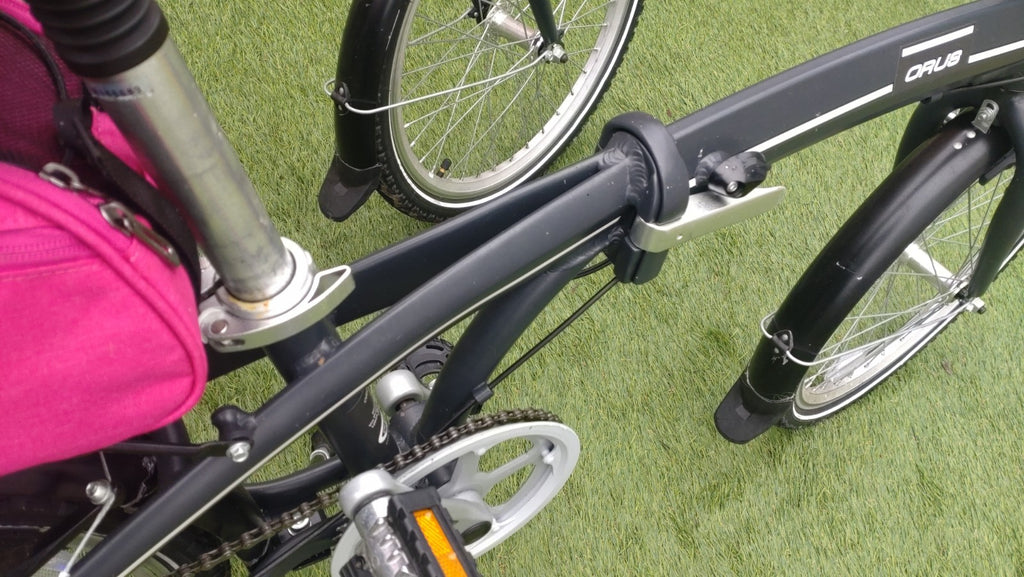 A Pair of Orus Folding Bikes with 20 Wheels Excellent Condition