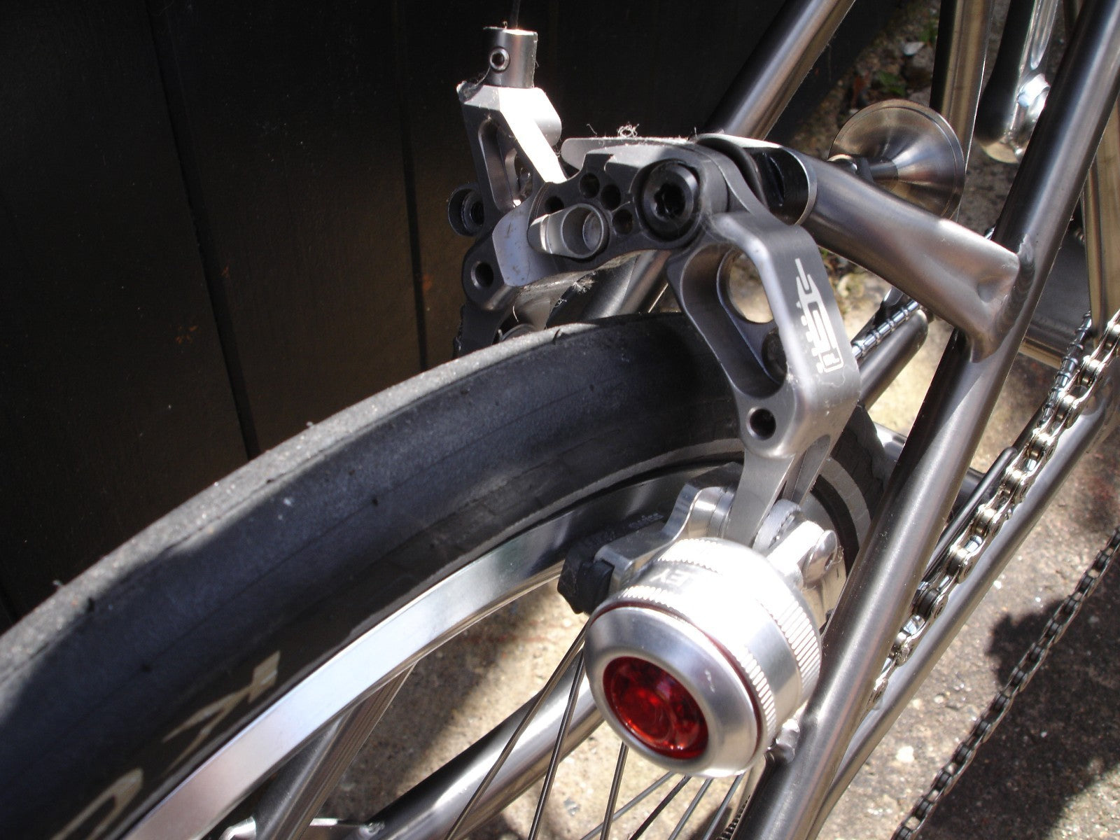 Brompton Project Bike S3E-X Superlight Polished Titanium   7.23 KG  Bicycle