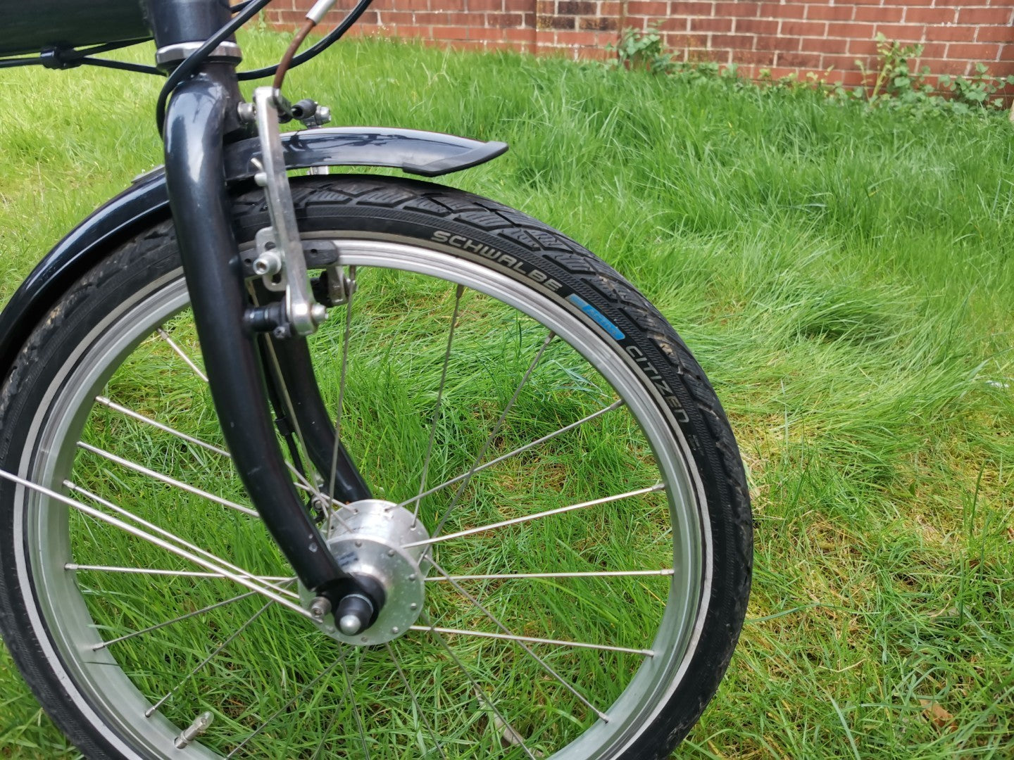 Bickerton Junction 1707 City Folding Bike 7 gears dynamo LED light