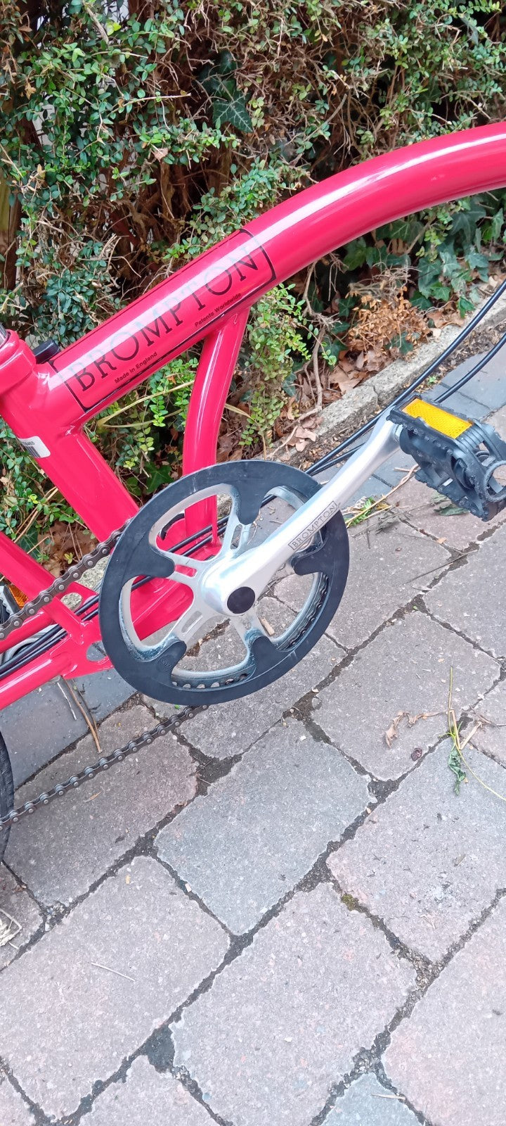 Brompton Folding Cycle 3 speed.