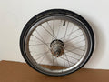 Brompton Folding Bike 6 Speed " Rear Wheel with Tyer- Silver