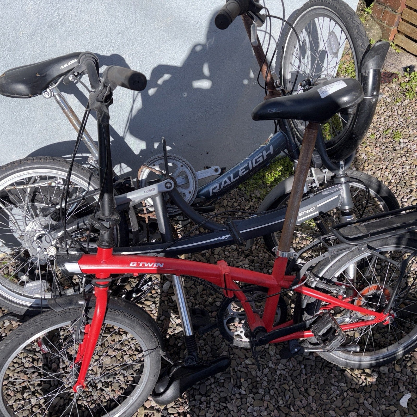 3 X Folding Bikes
