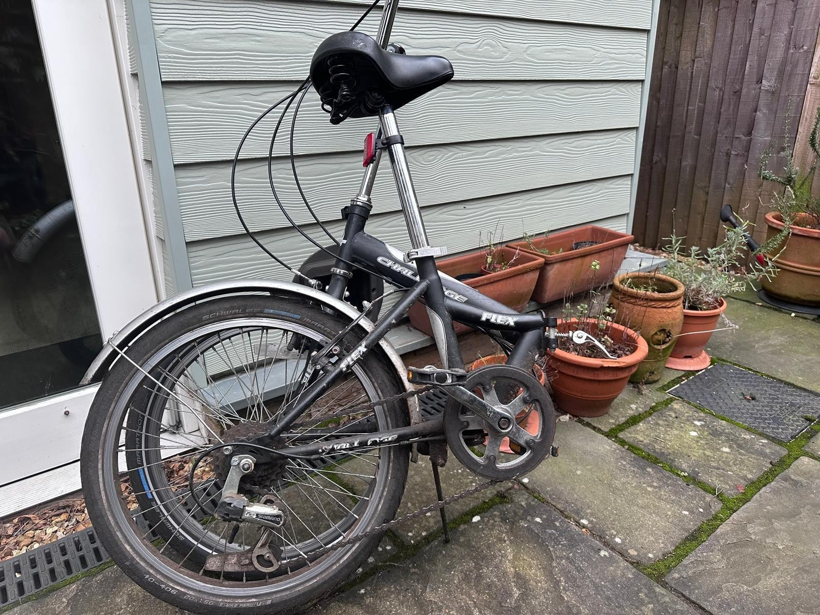 challenge flex folding commuter bike