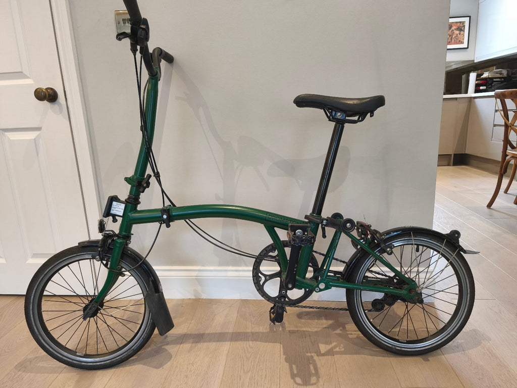 2024 Brompton C Line Urban 2 Speed Racing Green