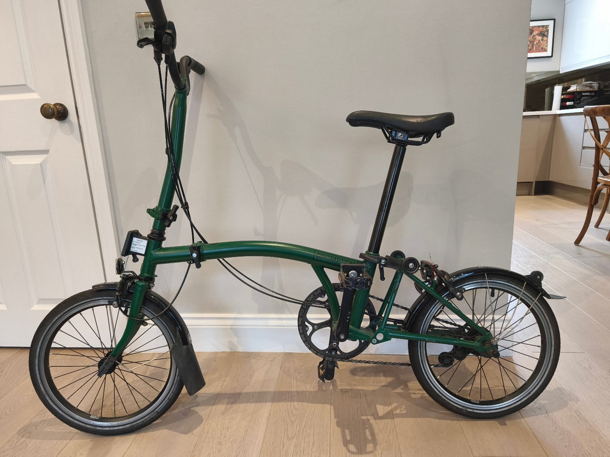 2024 Brompton C Line Urban 2 Speed Racing Green