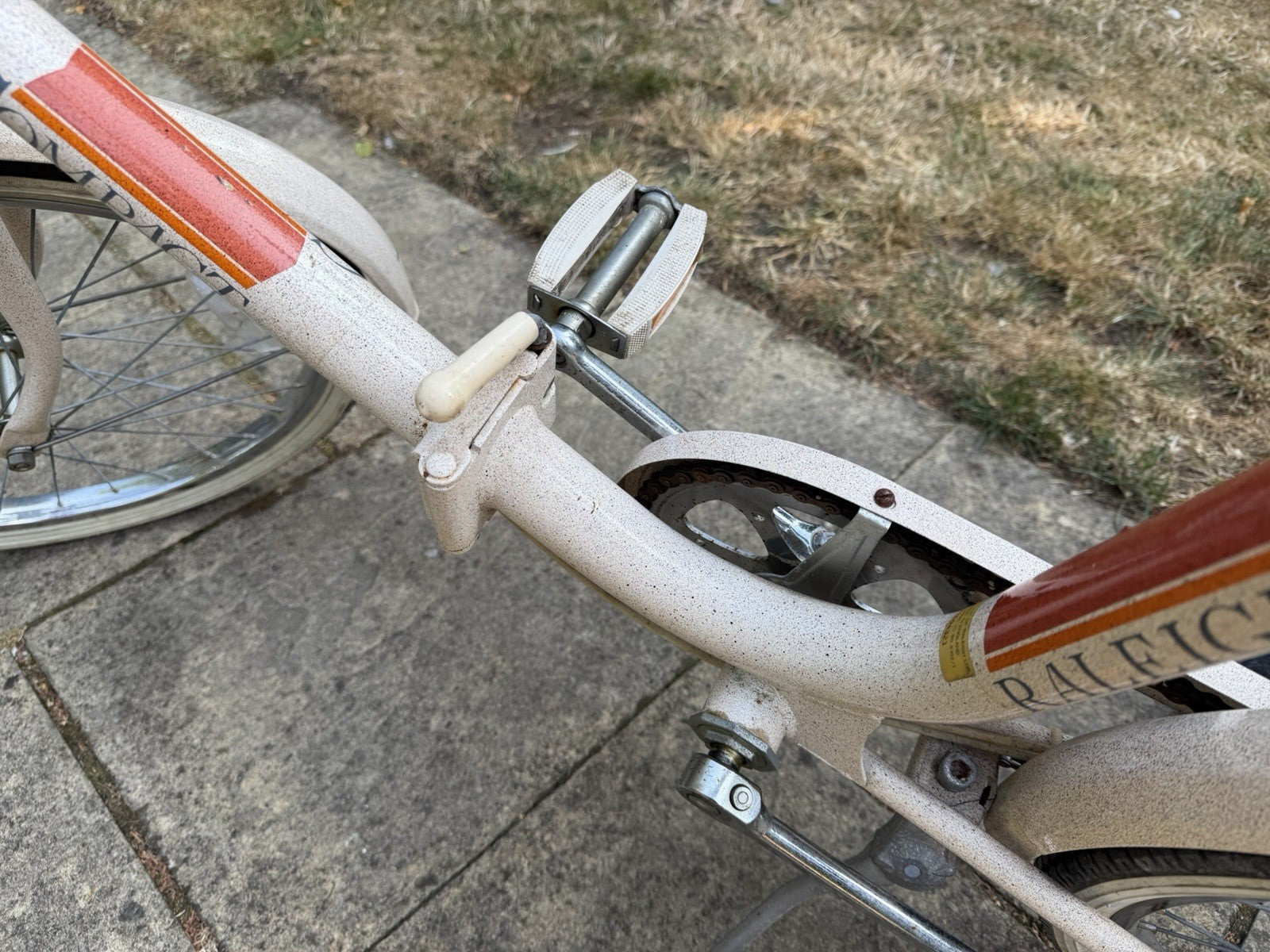 The Raleigh compact folding bike