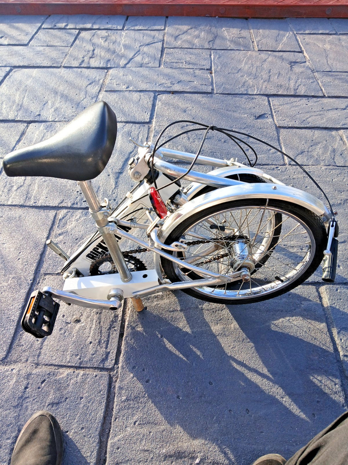 Vintage Bickerton Folding Bike 3 Speed with Bag very tidy bike