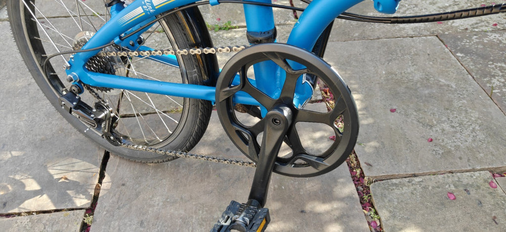 Tern Link B7 Folding Bicycle 20" - Blue - Good Condition