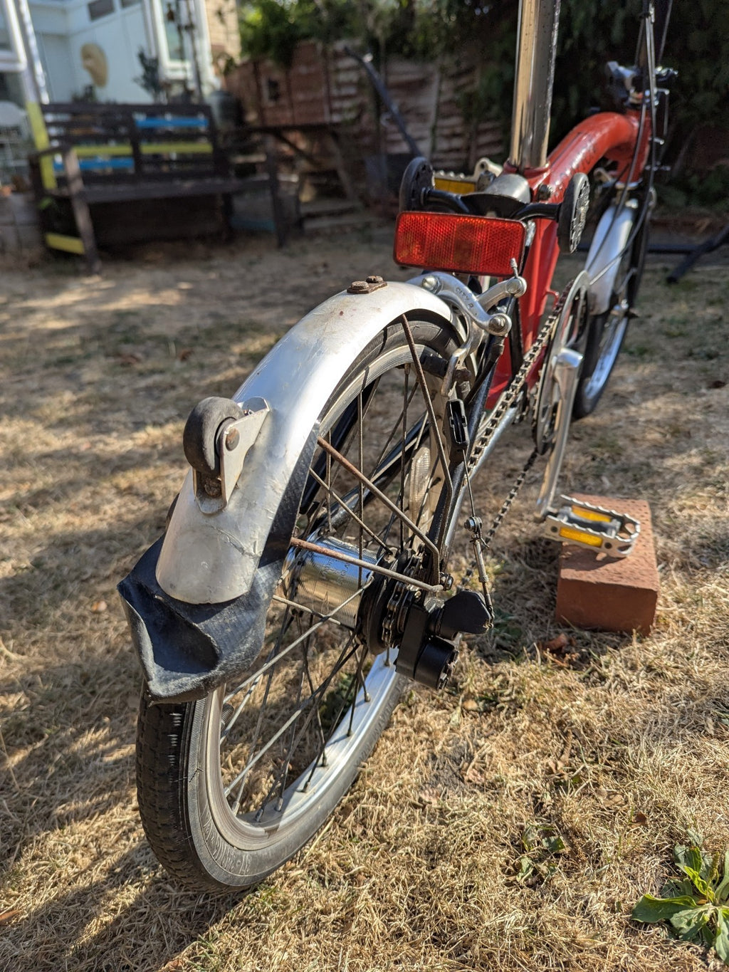 Vintage Brompton 5 Speed 1990's - Lightly used.