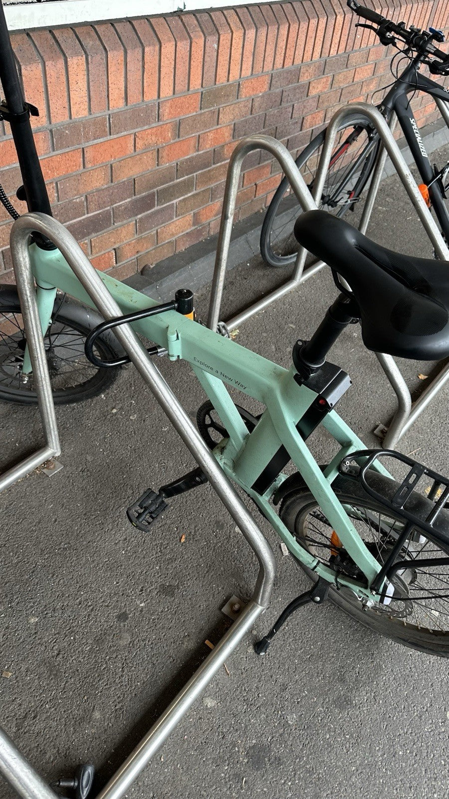 ENGWE P20 20in Folding Bike Green Aluminium 7-Speed Mechanical Disc 2024