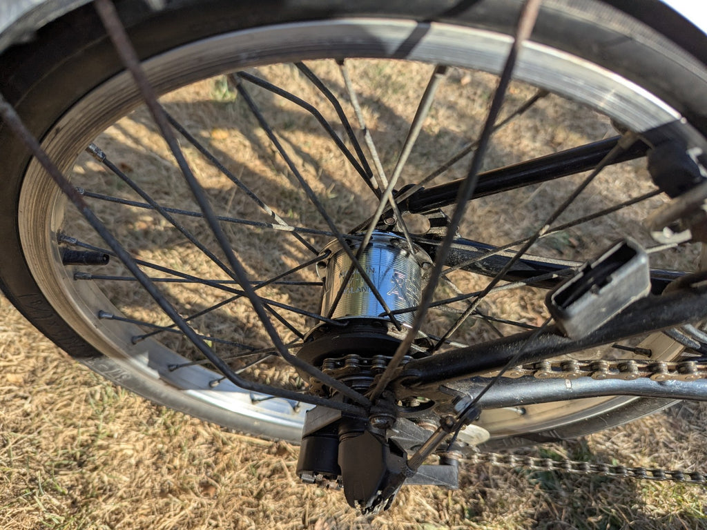 Vintage Brompton 5 Speed 1990's - Lightly used.