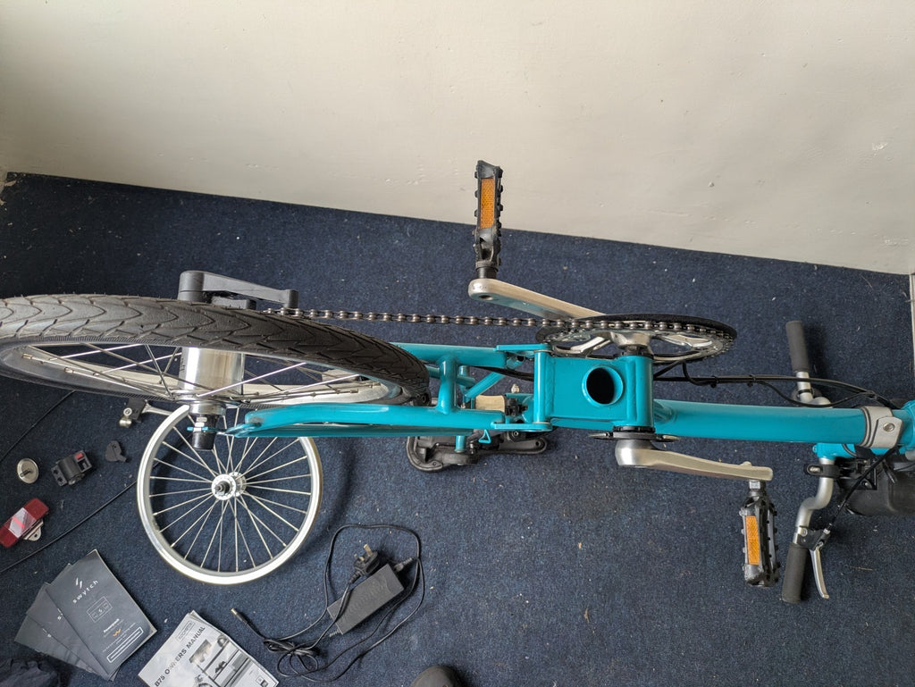 Brompton B75 With Swytch Pro Gen 2 Kit Both 2021. Needs Maintenance And Fixing
