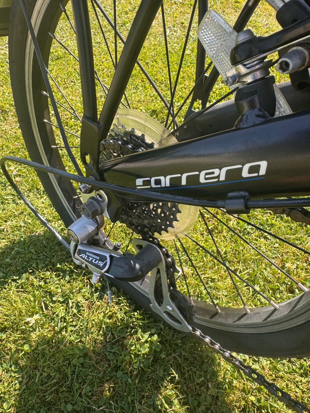 Carrera Intercity 1 Folding 20" Alloy Frame 7-Speed Bike Black