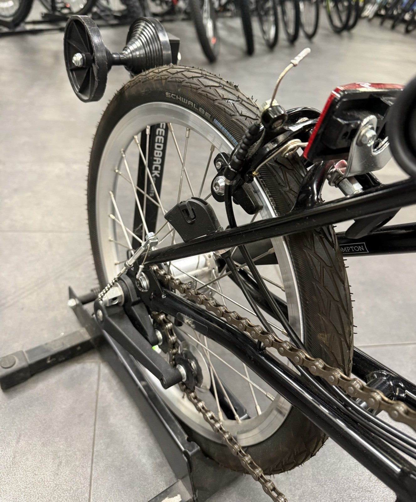 Brand New Brompton A-Line Folding Bike ,Papyrus White ,Ready To Ride! Some Marks
