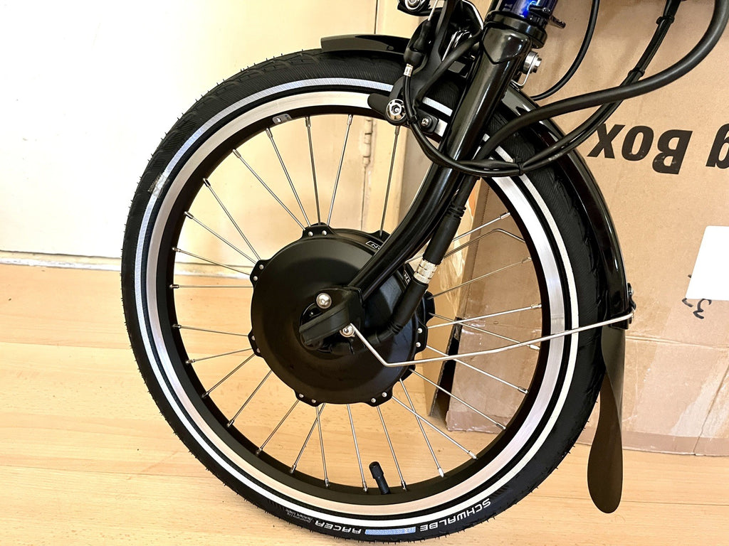 Brompton Elec C Line Explore 6 Speed - Bolt Blue / Black New