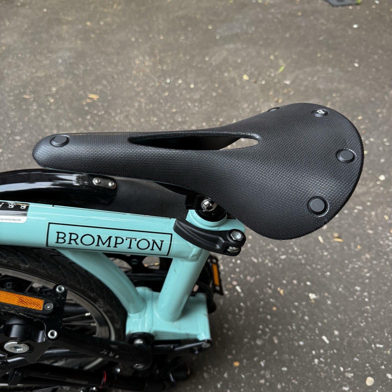 Brompton C Line Explore 6 Speed Light Blue Excellent Condition