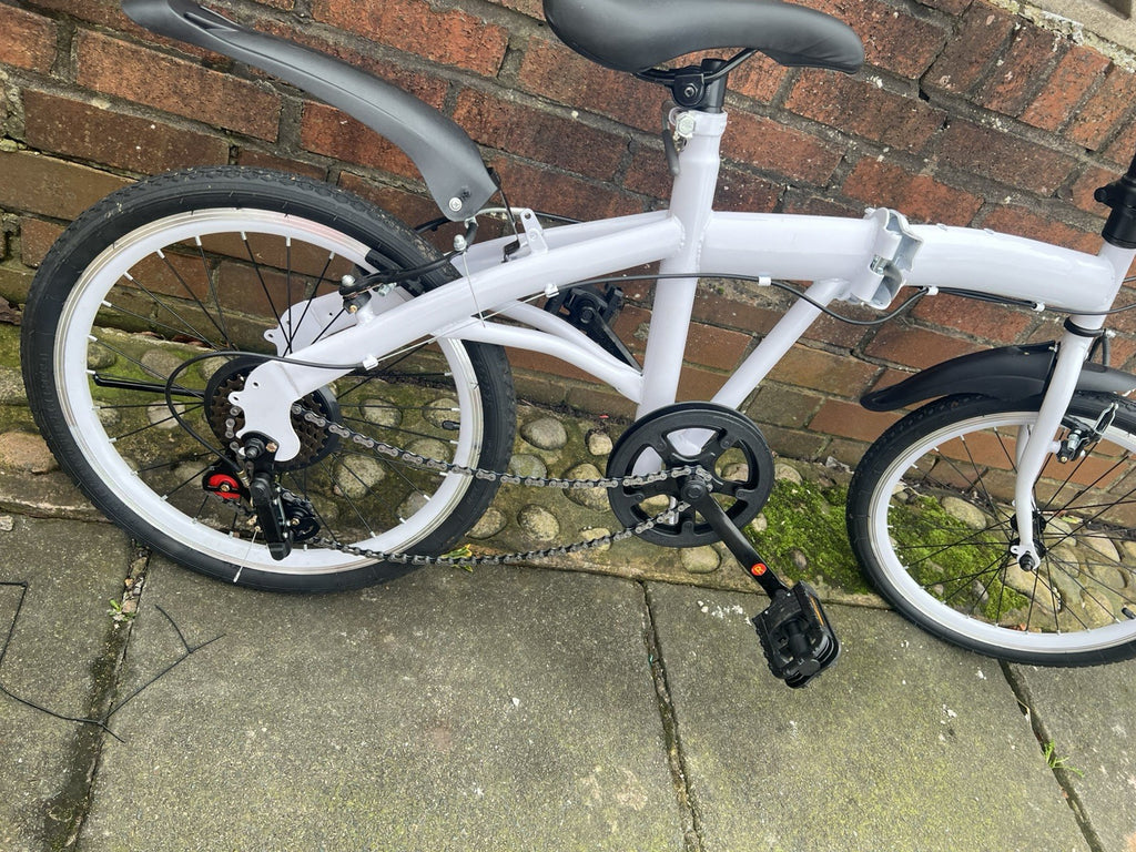 Folding Folding Bike Commuter Bicycle 20 Wheel 6Speed for men women Bicycle