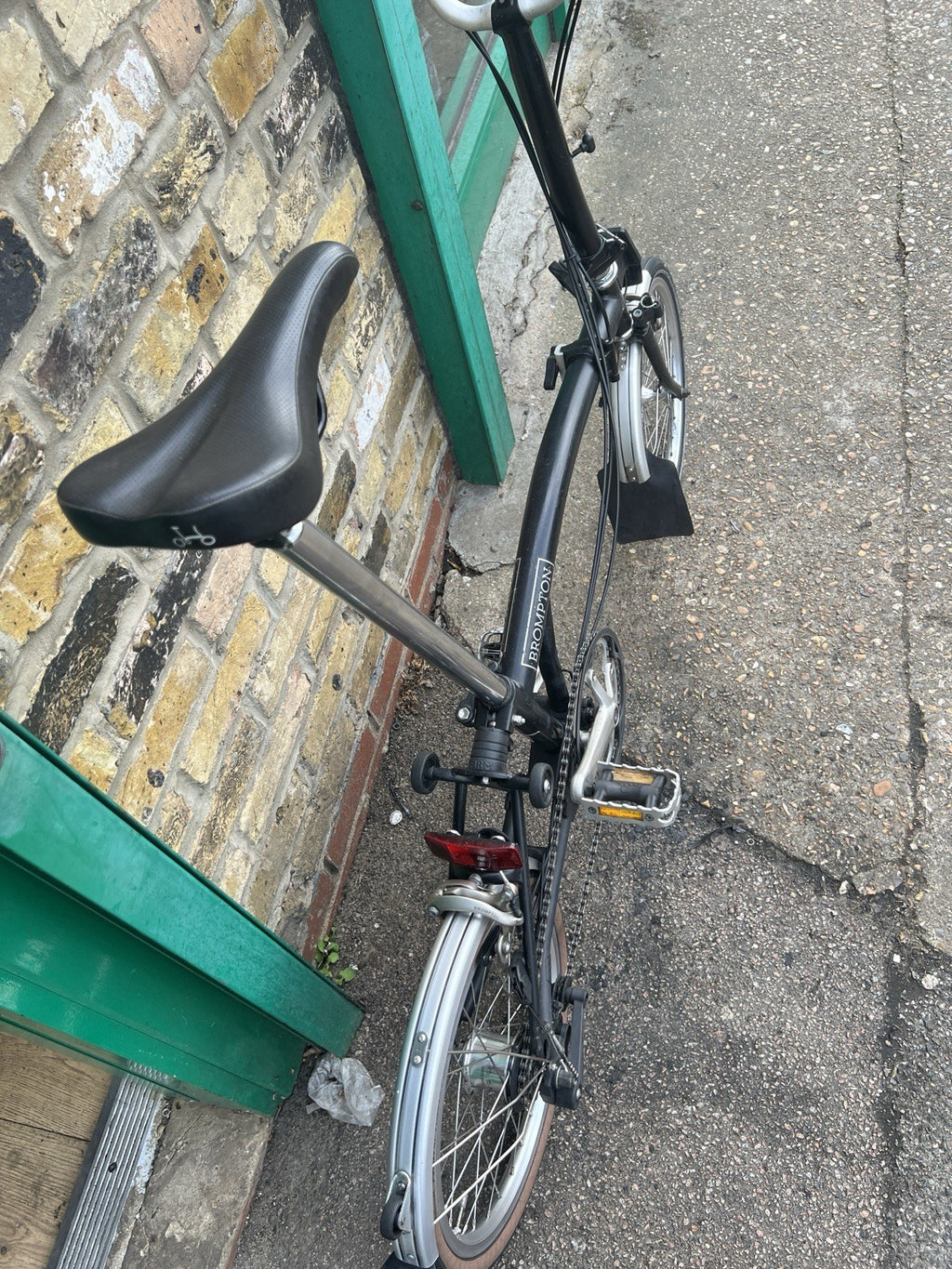 Brompton Folding Bike 6-Speed Black