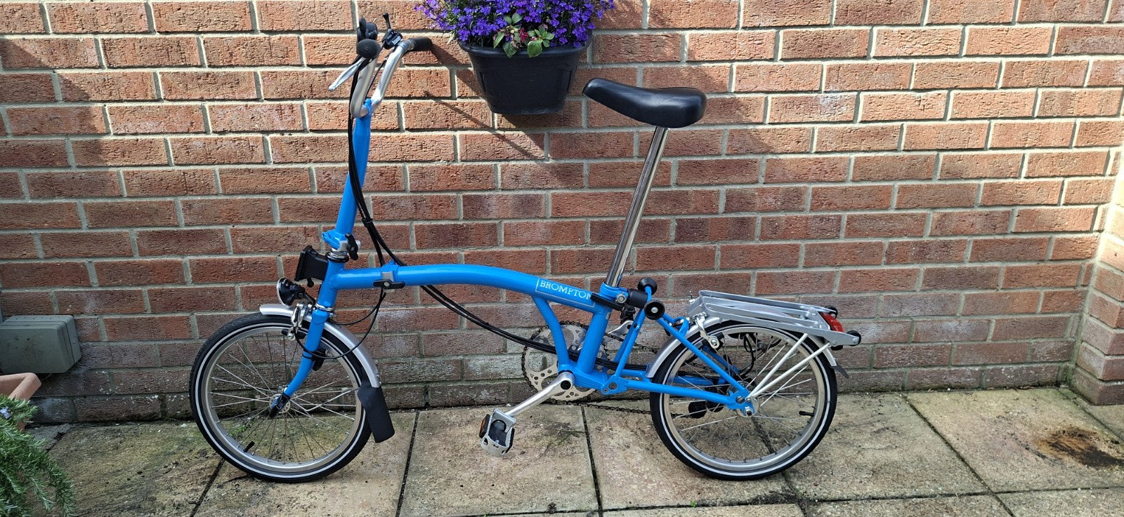 Brompton folding bike 3 speed