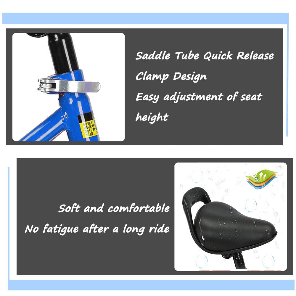 12/14/16inch Kids Bike Bicycle Children Boys Foldable Cycle Removable Stabiliser