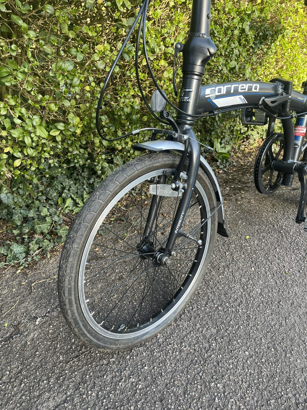 Carrera Intercity Folding Bike Black