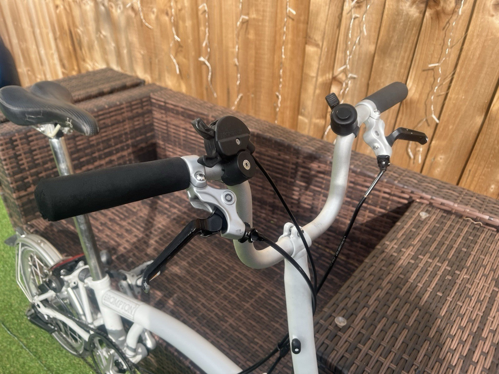 Brompton 3 Speed C - Line Folding Bicycle.