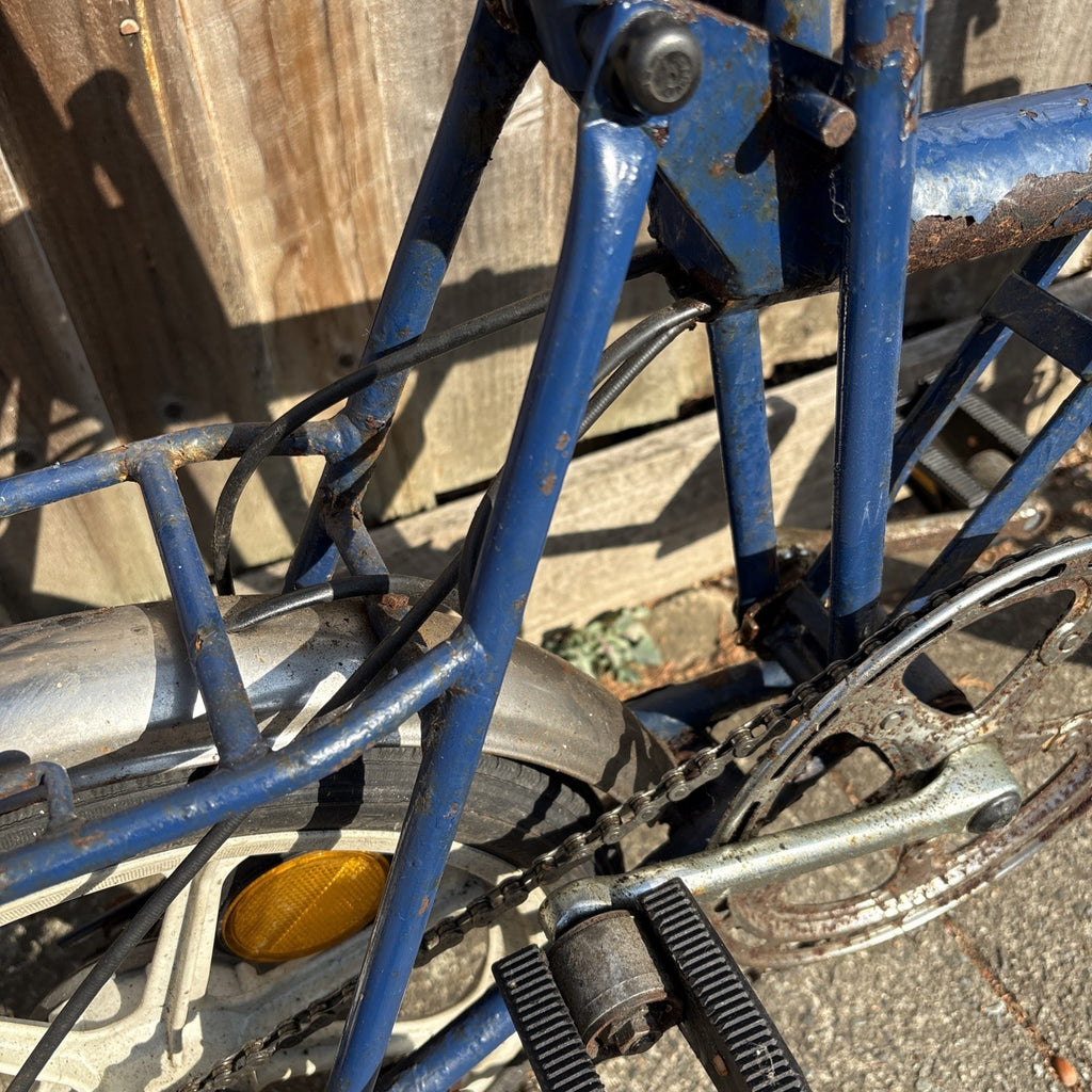 Vintage DI BLASI Folding Bike- Navy 4 Gears
