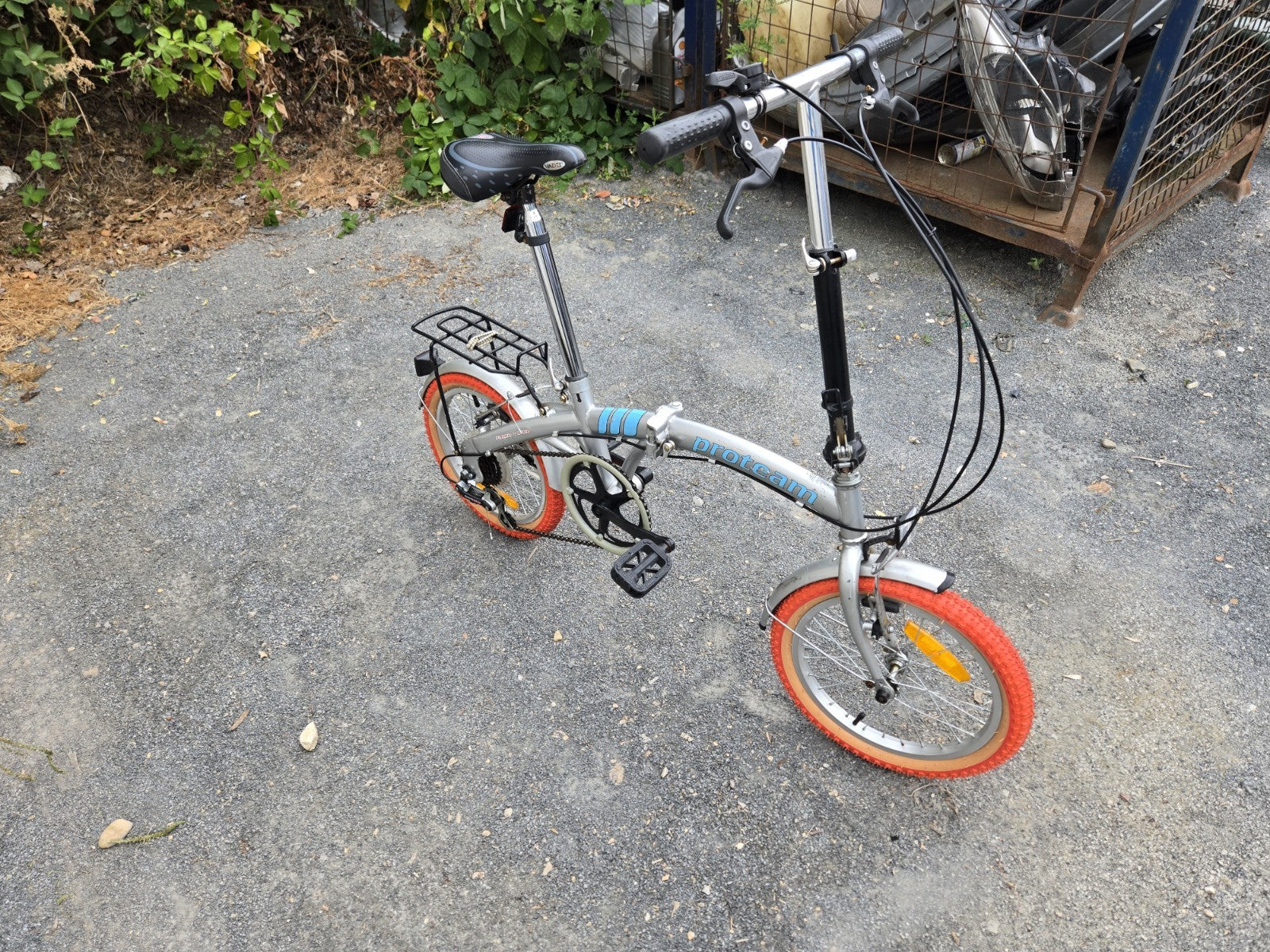 Proteam Folding Bike 6 Shimano Gears, 16''wheels