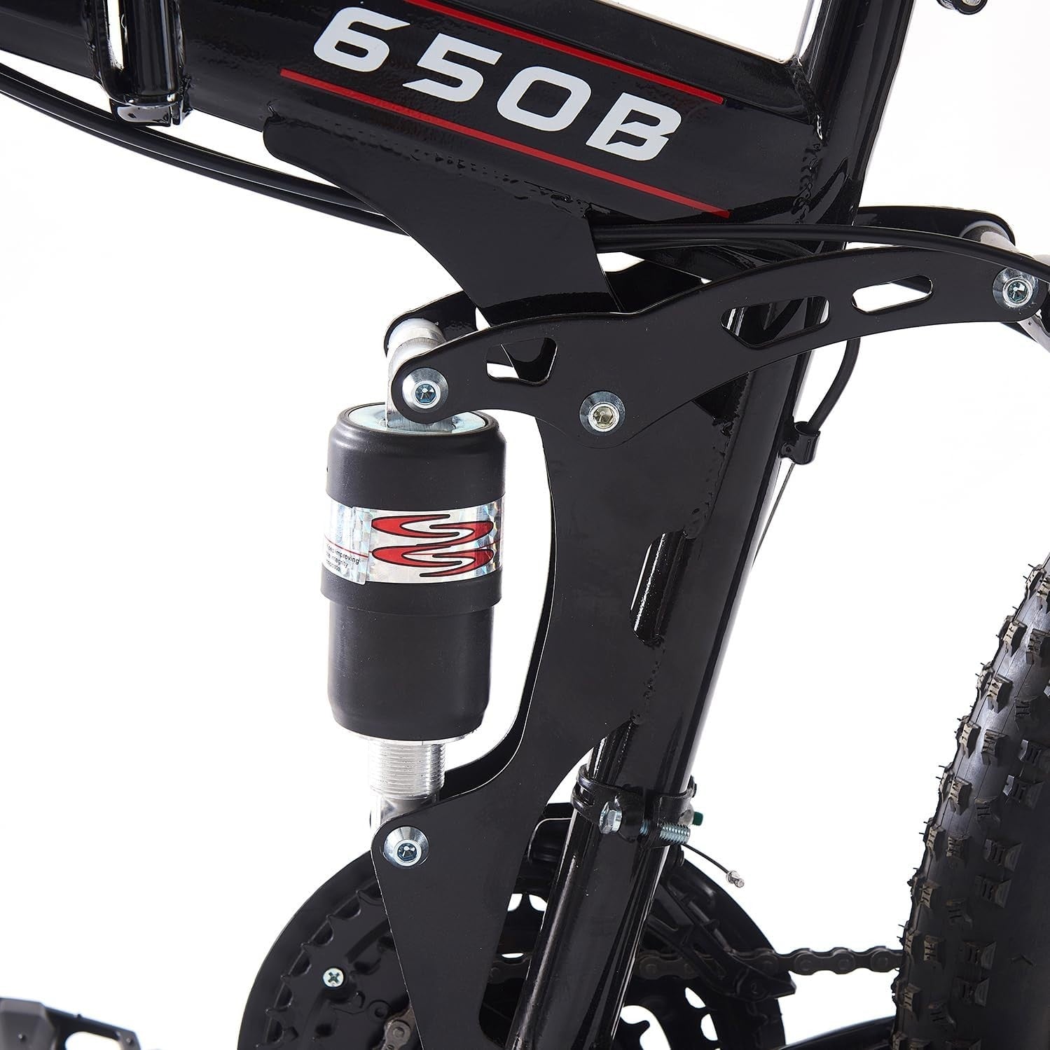 Folding 27.5" Mountain Bike 21 Speed Dual Suspension Men Women MTB