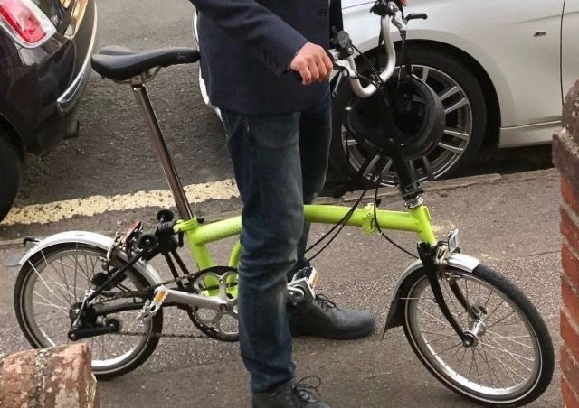 Brompton  M3L (3 Speed) folding bicycle -  (Good Condition)