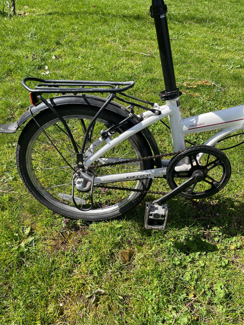 CARRERA Transit Folding 3 Speed NEXUS Hub Gears Bike