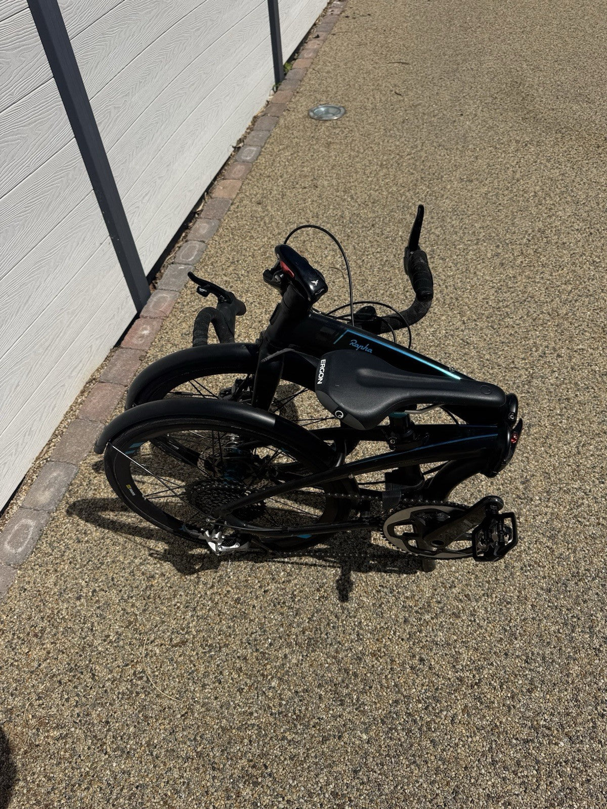 TERN VERGE X11 FOLDING BIKE BLACK LOADS OF UPGRADES, Drop bars, SRAM Force, FAST