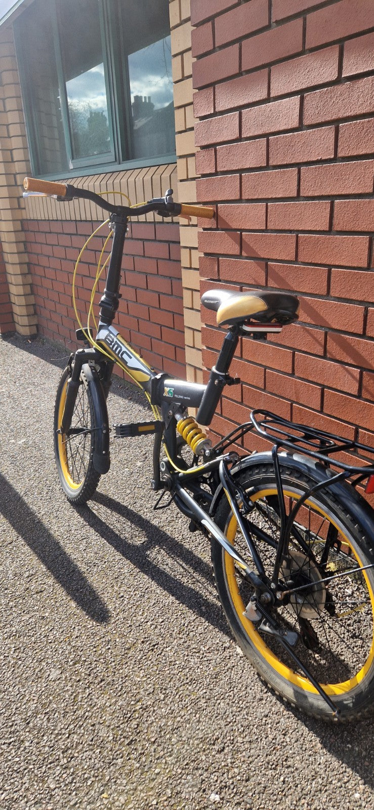 BMC XS Folding Series Black And Yellow | 7 Speed | Front And Rear Suspension New