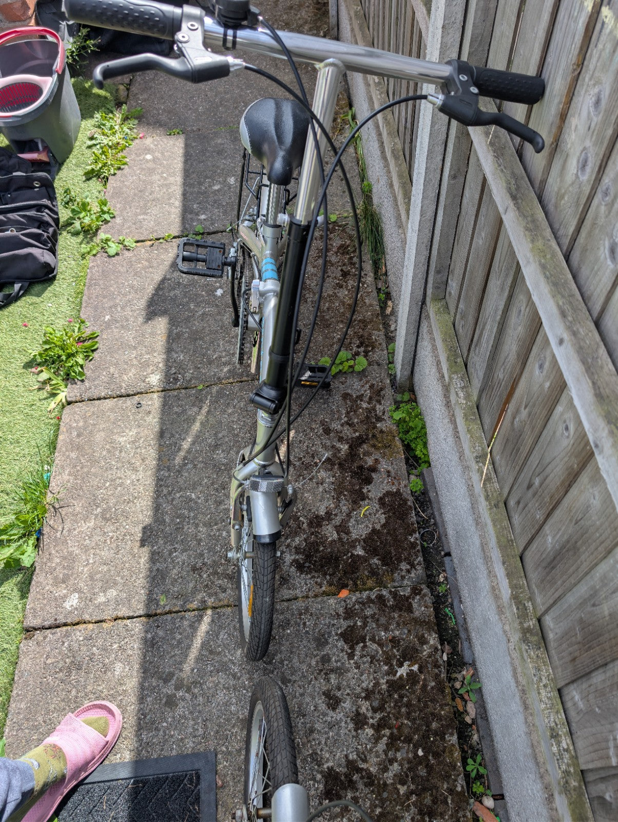 Proteam Folding Bike 6 Shimano Gears, 16'' Wheels