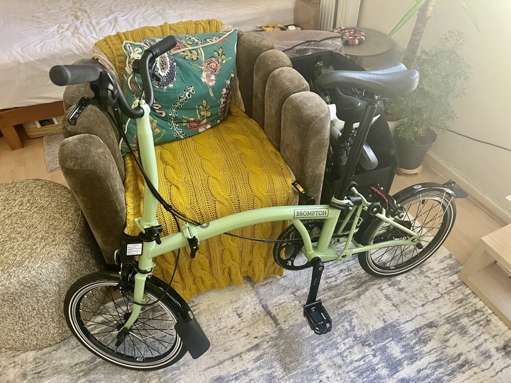 Brompton C Line Urban Folding Bike Matcha Green