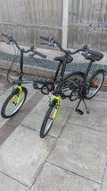 For Sale, 2 x BTWIN Folding Bikes, 20inch Wheels, collection only