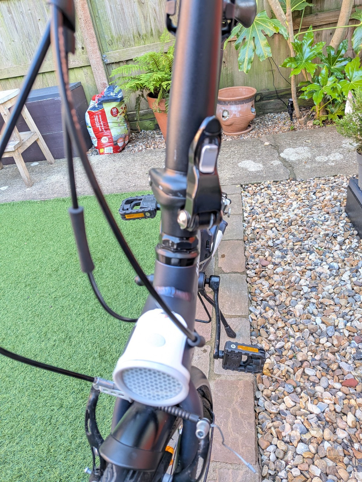 BTWIN Tilt 500 Folding Bike 20-inch Blue Great Condition