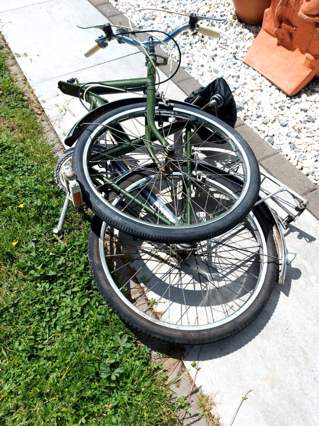 Vintage Raleigh Stowaway Folding Bike