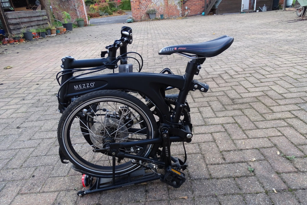 Mezzo D10 Folding Bike 26"wheels Lightweight Alloy Frame Top Quality