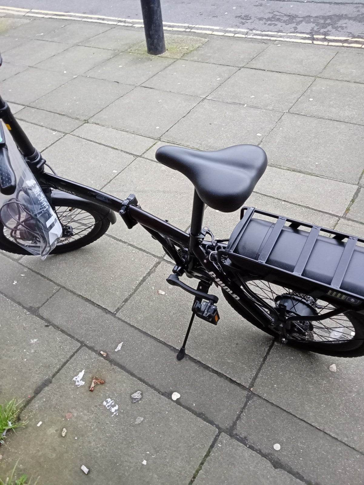 Eco Energy E Move District S Black Fold Down Electric City Bike Size Medium Used
