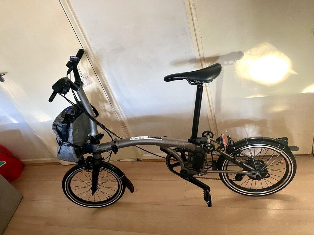Brompton T Line 2026 4 Speed folding bike Grey M bar, New System