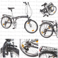 Folding Bike ORUS Aluminium Folding Bike - 20" Wheels - NEW
