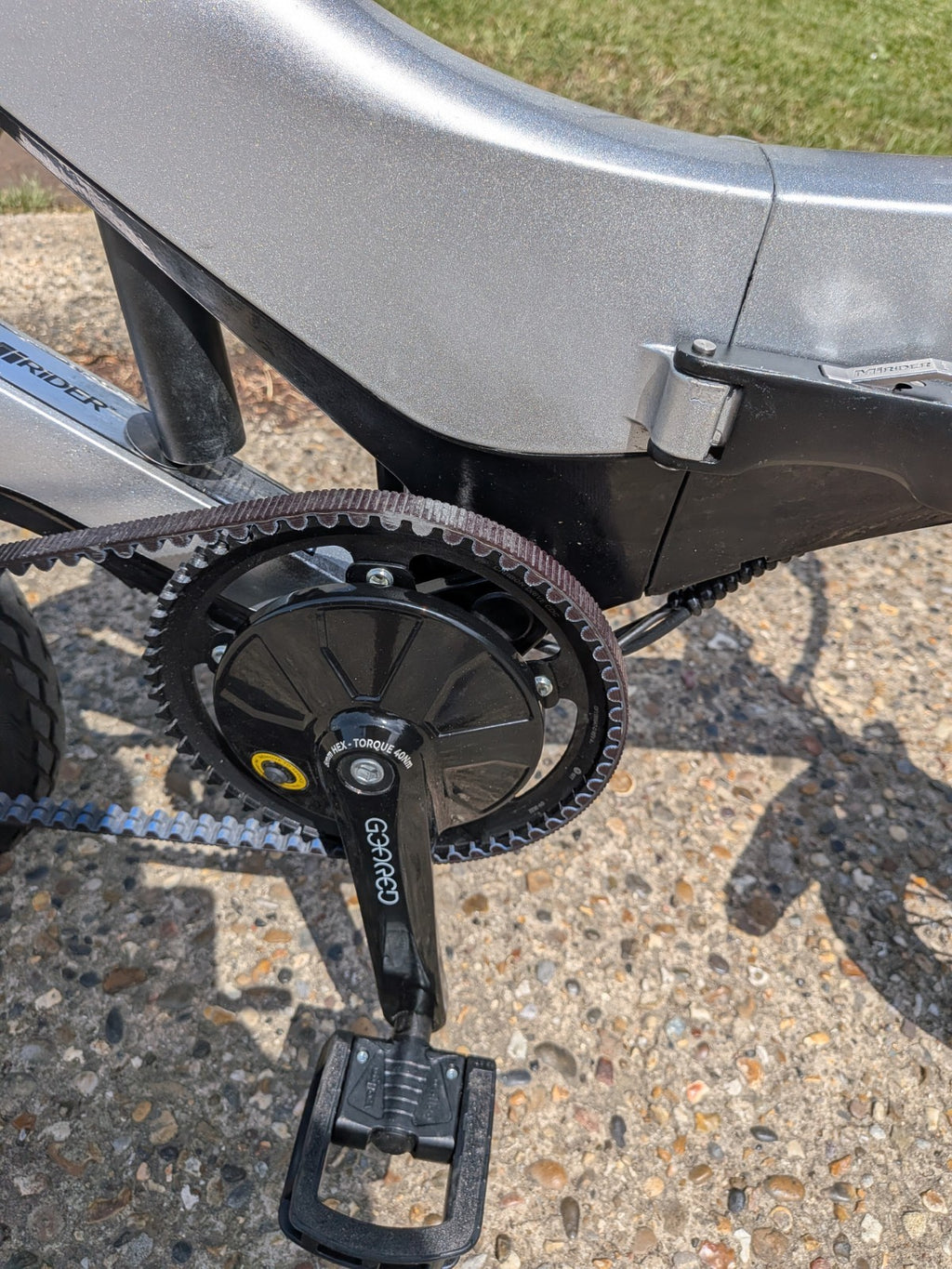 MiRider GB3 Folding Bike.Belt Drive, Hydraulic Brakes,Just Had MiRider Service!